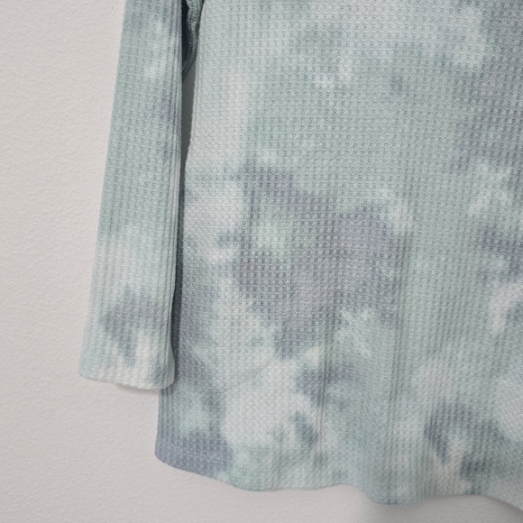 Susan Graver Weekend Waffle Knit Tunic Top Women's Small Petite - Picture 5 of 7